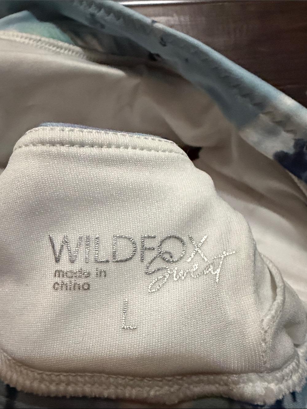 Wildfox sports bra Tie-Dye Pastel in Pink, Blue & Yellow - Picture 8 of 8